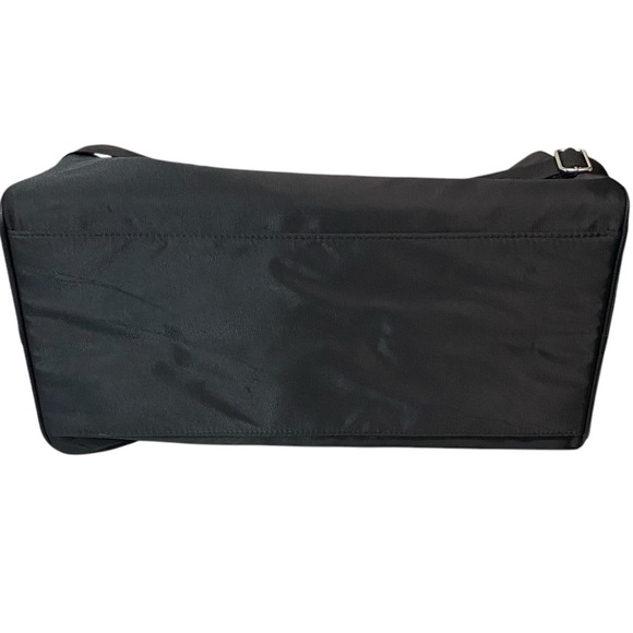 JIMMY CHOO - PARFUMS - NWT - LARGE SIZE BLACK & SILVER TONE TRAVEL BAG - B - Picture 10 of 10